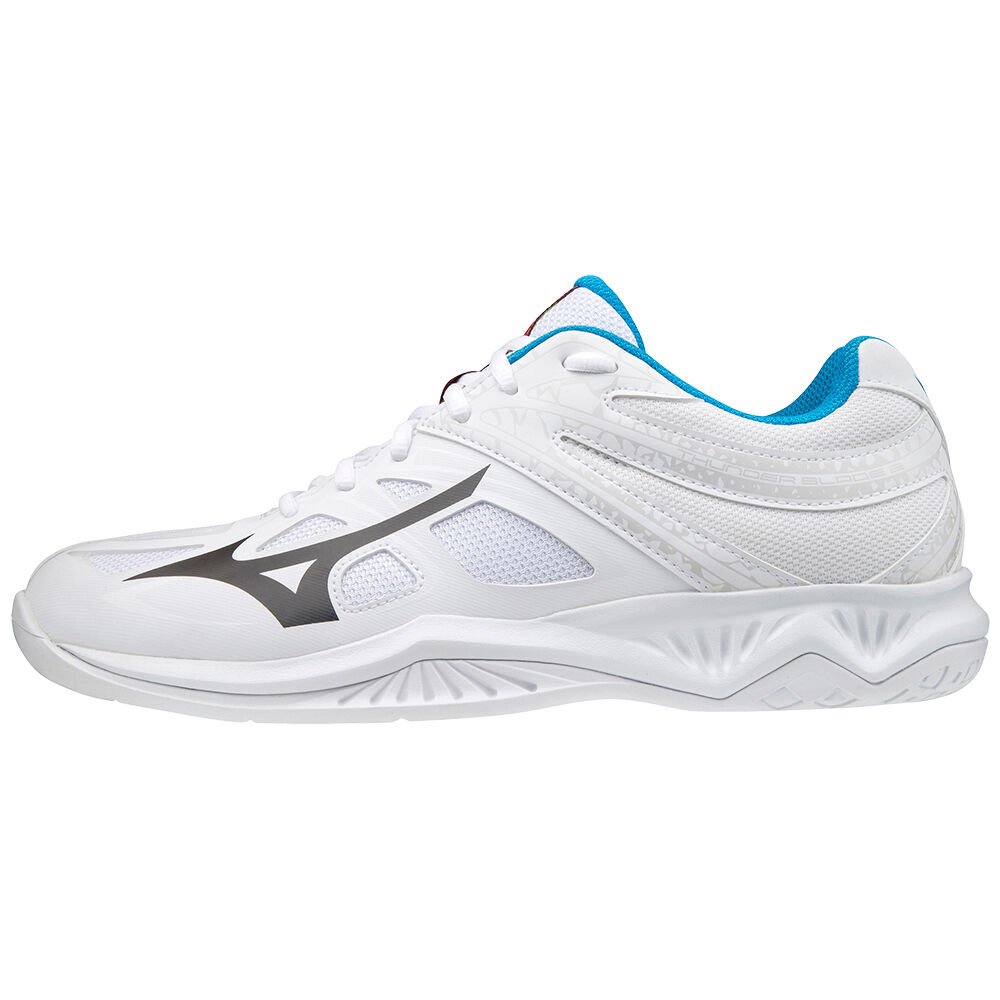 Tenis Para Voleibol Mizuno Thunder Blade 2 Para Mujer Blancos/Negros/Azules 0256789-UD